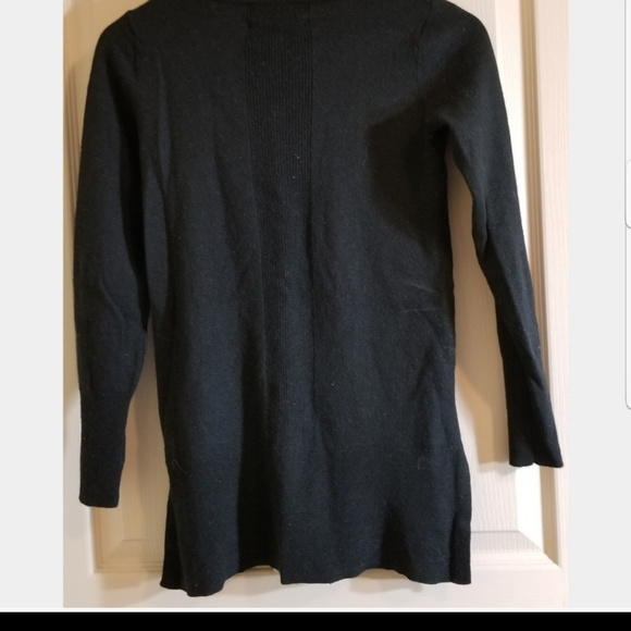 3/$20 ELLEN TRACY|Sweater Black S 100% Wool - Picture 3 of 7